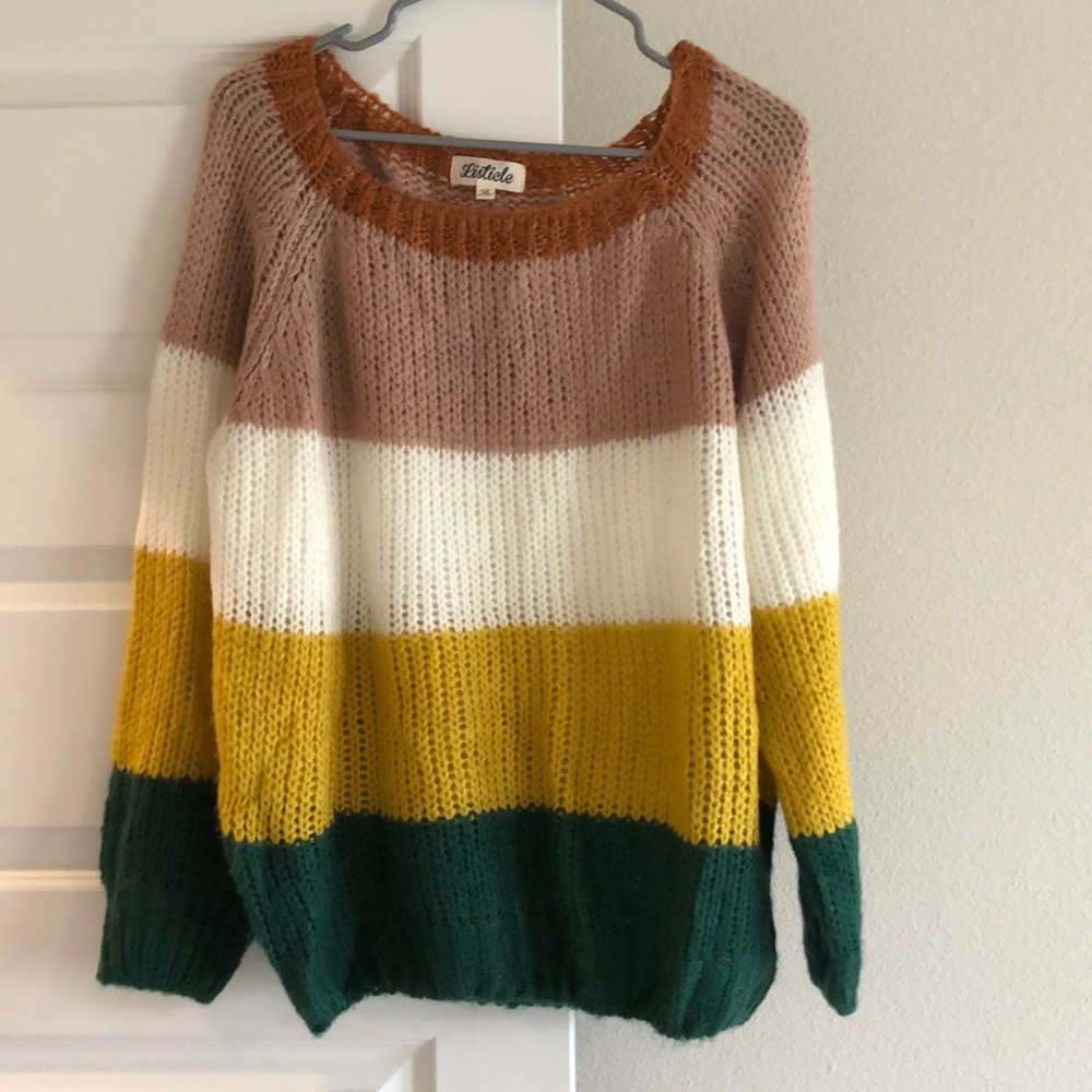 Stripe sweater